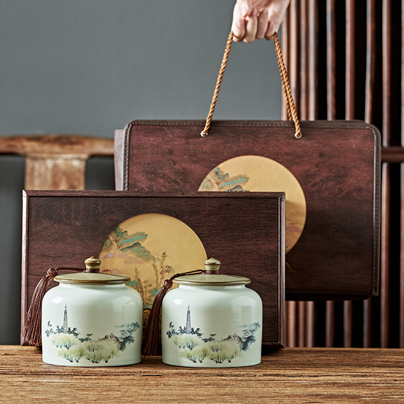 茶礼 大红袍茶叶古典礼盒装武夷岩茶250g浓香型乌龙茶送礼（1件）